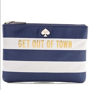 NWT Kate Spade get out of town Gia